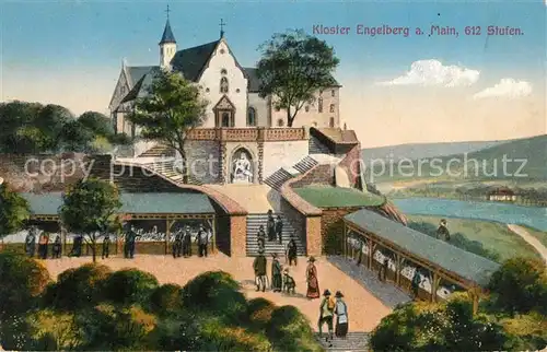 AK / Ansichtskarte Engelberg Kloster Kuenstlerkarte Kat. Grossheubach
