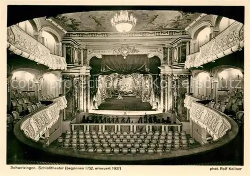 AK / Ansichtskarte Theater Schwetzingen Schlosstheater  Kat. Theater
