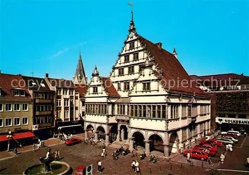 AK / Ansichtskarte Paderborn Renaissance Rathaus Domturm  Kat. Paderborn