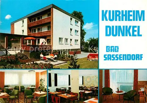 AK / Ansichtskarte Bad Sassendorf Kurheim Dunkel  Kat. Bad Sassendorf