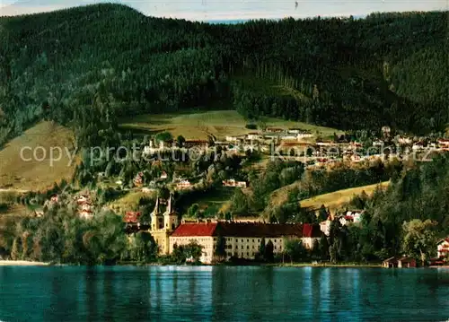 AK / Ansichtskarte Tegernsee mit Schloss Neureuth Kat. Tegernsee