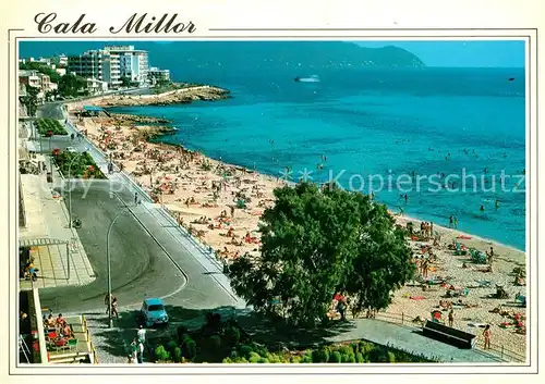 AK / Ansichtskarte Cala Millor Mallorca Strand Promenade Kat. Islas Baleares Spanien