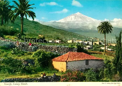 AK / Ansichtskarte Tenerife Panorama Santa Ursula Kleines Bauernhaus Kat. Islas Canarias Spanien