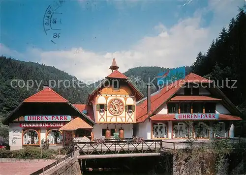 AK / Ansichtskarte Triberg Schwarzwald Eble Uhren Park Kat. Triberg im Schwarzwald