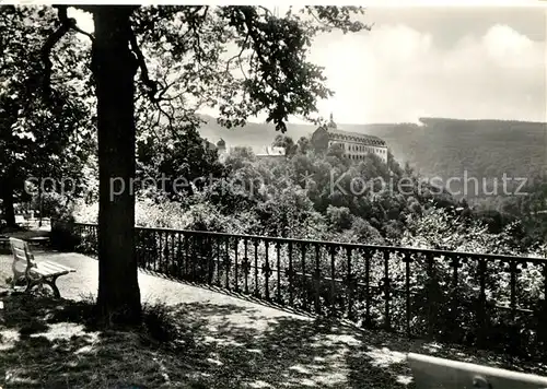 AK / Ansichtskarte Schwarzburg Thueringer Wald mit Schloss Kat. Schwarzburg