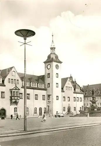 AK / Ansichtskarte Freiberg Sachsen Rathaus Kat. Freiberg