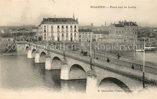 AK / Ansichtskarte Roanne Loire Pont sur la Loire Kat. Roanne