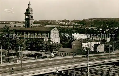 AK / Ansichtskarte Pforzheim Nordstadtbruecke Weltplatz fuer Schmuck und Uhren Kat. Pforzheim