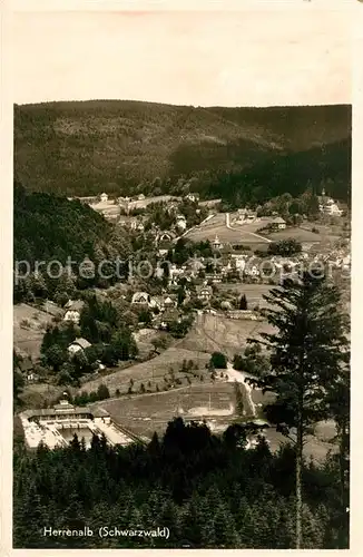 AK / Ansichtskarte Bad Herrenalb Panorama Schwarzwald Kat. Bad Herrenalb