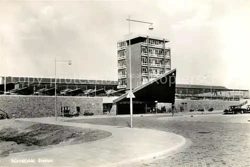 AK / Ansichtskarte Schiedam Station Kat. Schiedam