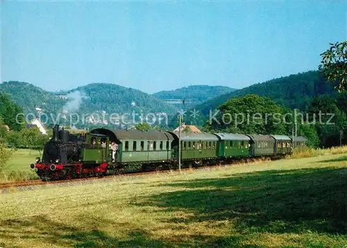 AK / Ansichtskarte Eisenbahn Dampf Tenderlokomotive Nuernberg Muggendorf  Kat. Eisenbahn