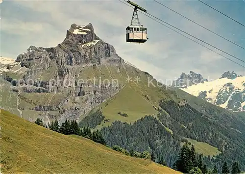 AK / Ansichtskarte Seilbahn Engelberg Brunni  Kat. Bahnen