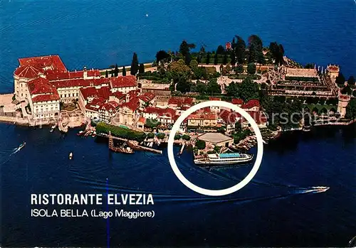 AK / Ansichtskarte Isola Bella Ristorante Elvezia Kat. Lago Maggiore
