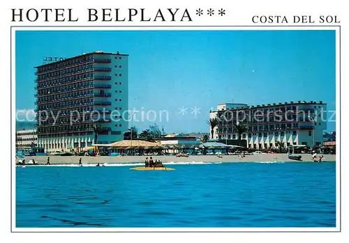 AK / Ansichtskarte Torremolinos Hotel Belplaya  Kat. Malaga Costa del Sol
