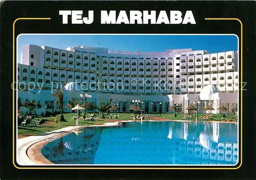 AK / Ansichtskarte Tunis Hotel Tej Marhaba Kat. Tunis