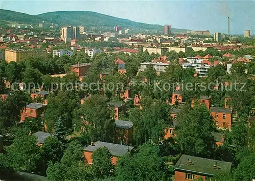 AK / Ansichtskarte Gottwaldov Tschechien Zahradni charakter mesta je doble patrny v pohledu od ctvrti Padelky Kat. Zlin