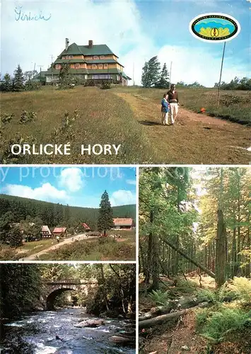 AK / Ansichtskarte Orlicke Hory Turisticka chata Na Serlichu Hotel Serlissky Mlyn
