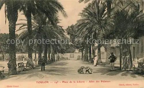 AK / Ansichtskarte Toulon Var Place de la Liberte Kat. Toulon