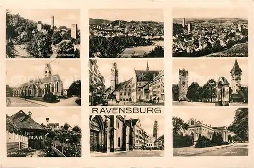 AK / Ansichtskarte Ravensburg Wuerttemberg  Kat. Ravensburg