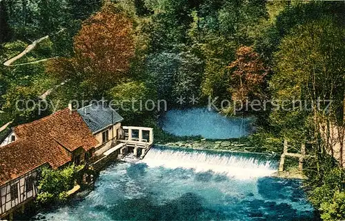 AK / Ansichtskarte Blaubeuren Blautopf Kat. Blaubeuren