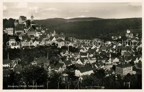 AK / Ansichtskarte Altensteig Schwarzwald 