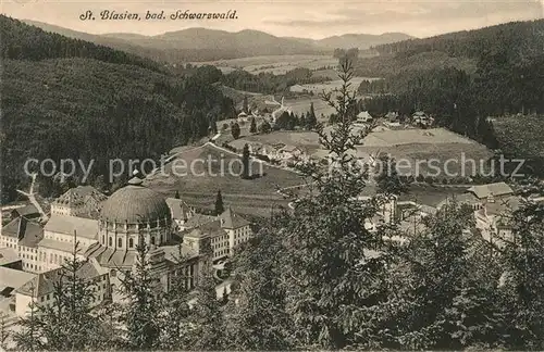 AK / Ansichtskarte St Blasien Fliegeraufnahme Kloster Kat. St. Blasien