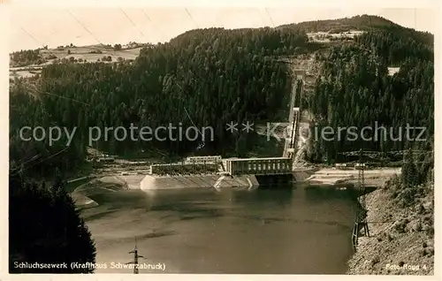 AK / Ansichtskarte Schluchsee Kraftwerk  Kat. Schluchsee