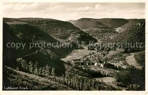 AK / Ansichtskarte Bad Urach Fliegeraufnahme Kat. Bad Urach