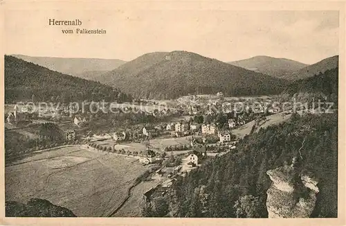 AK / Ansichtskarte Bad Herrenalb Blick vom Falkenstein Kat. Bad Herrenalb