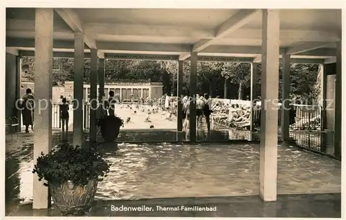 AK / Ansichtskarte Badenweiler Thermal Familienbad Kurort im Schwarzwald Kat. Badenweiler