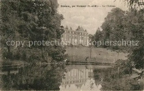 AK / Ansichtskarte Breau Chateau Etang Kat. Breau