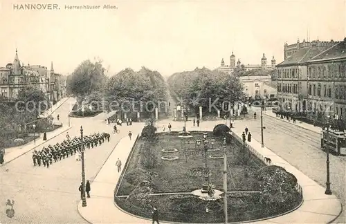 AK / Ansichtskarte Hannover Herrenhaeuser Allee Kat. Hannover