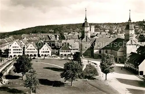 AK / Ansichtskarte Freudenstadt Marktplatz Stadtkirche Kat. Freudenstadt