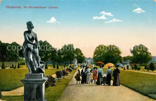 AK / Ansichtskarte Hannover Herrenhaeuser Garten Skulptur Kat. Hannover