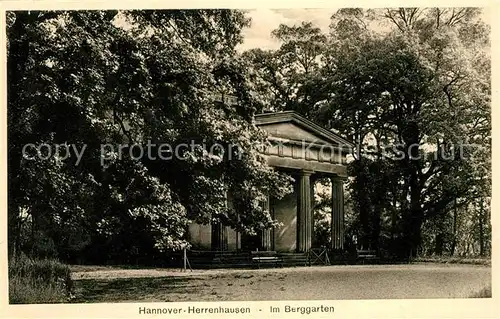 AK / Ansichtskarte Herrenhausen Hannover Berggarten Kat. Hannover