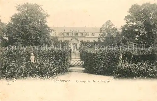 AK / Ansichtskarte Herrenhausen Hannover Orangerie Kat. Hannover