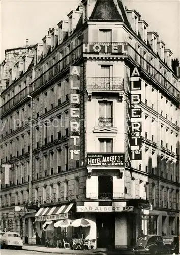 AK / Ansichtskarte Paris Hotel Albert I Kat. Paris