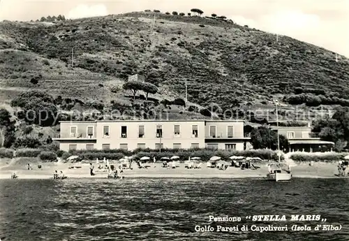 AK / Ansichtskarte Isola d Elba Pension Stella Maris Golfo Pareti di Capoliveri Kat. Italien