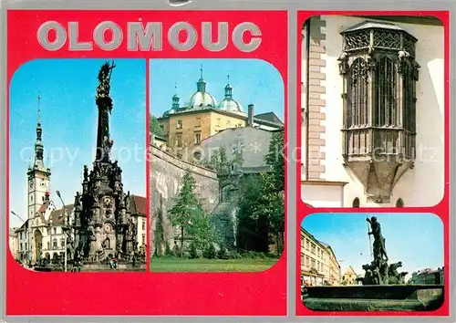 AK / Ansichtskarte Olomouc Premyslovske hradiste na jeho piedhradi bylo Premenene v baroku na dulezitou pevnost Kulturni a hospodarske stredisko Hane  Kat. Olomouc