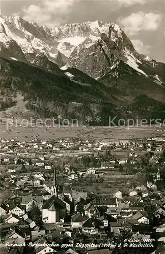 AK / Ansichtskarte Garmisch Partenkirchen Zugspitze Gr. Waxenstein Kat. Garmisch Partenkirchen