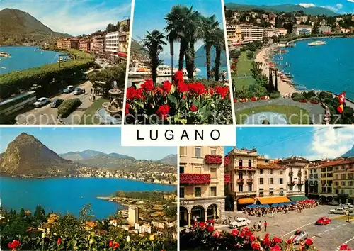 AK / Ansichtskarte Lugano TI  Kat. Lugano