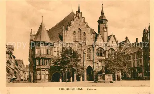AK / Ansichtskarte Hildesheim Das Rathaus Kat. Hildesheim