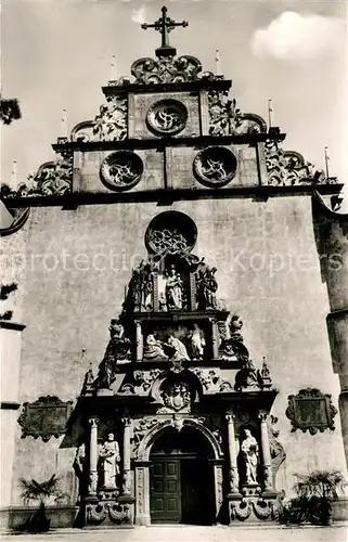 AK / Ansichtskarte Dettelbach Portal der Wallfahrtskirche Kat. Dettelbach