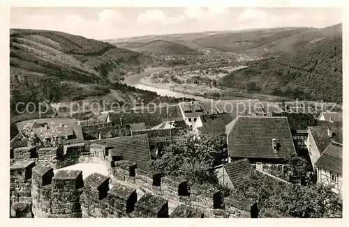 AK / Ansichtskarte Dilsberg im Neckartal mit Neckargemuend Kat. Neckargemuend