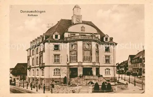 AK / Ansichtskarte Donaueschingen Rathaus Kat. Donaueschingen