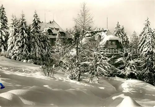 AK / Ansichtskarte Freudenstadt Kurhaus Teuchelwald im Schnee Kat. Freudenstadt