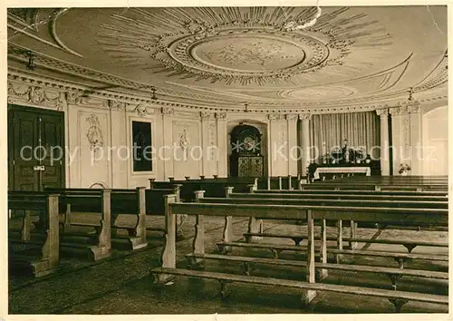 AK / Ansichtskarte St Blasien Hauskapelle innen Kat. St. Blasien