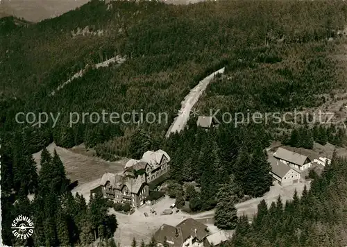 AK / Ansichtskarte Sand Buehl Fliegeraufnahme Kurhaus  Kat. Buehl