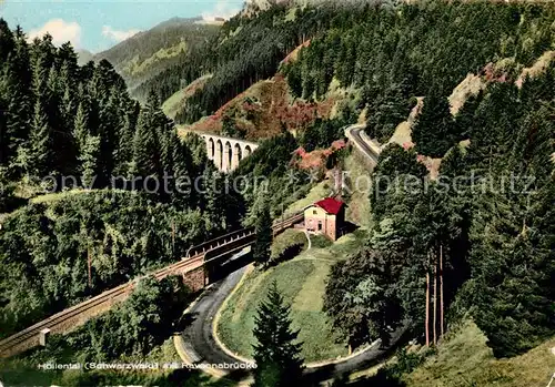 AK / Ansichtskarte Hoellental Schwarzwald mit Ravennabruecke Kat. Buchenbach