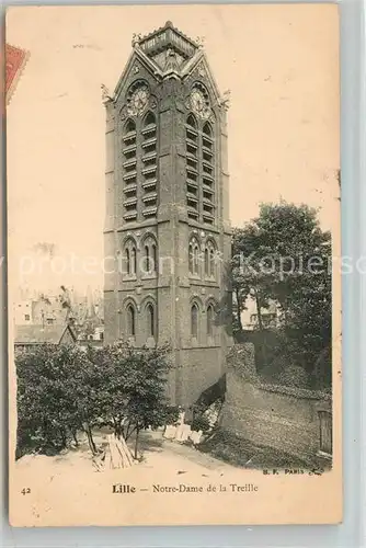AK / Ansichtskarte Lille Nord Notre Dame de la Treille Kat. Lille